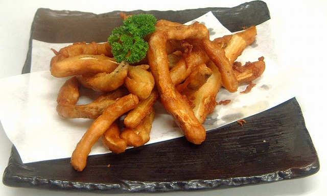 ゴボウ唐揚げ