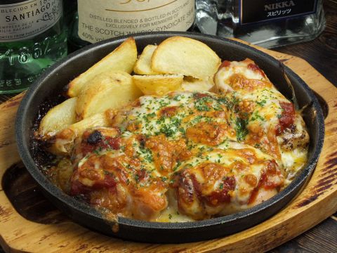 じゃがチーズ鉄板焼き