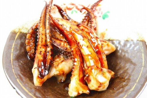 スルメイカ下足焼き